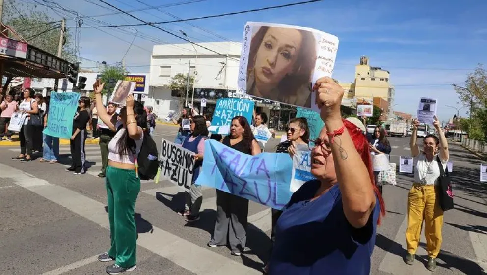 La Revuelta convoca a marchar tras confirmarse la muerte de Azul Semeñenko. | Foto gentileza 