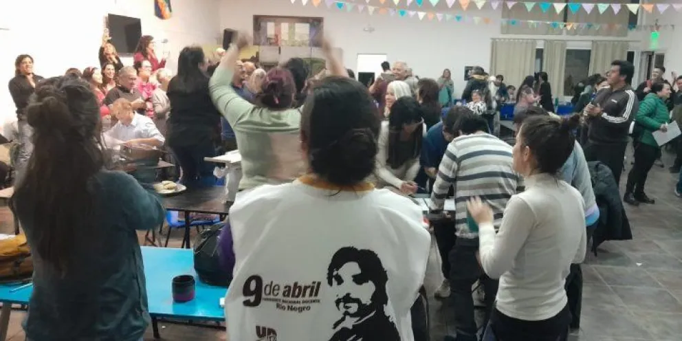 La lista de Docentes Al Frente obtuvo una diferencia mayor a la que había sacado en las elecciones para la seccional. Foto: archivo.