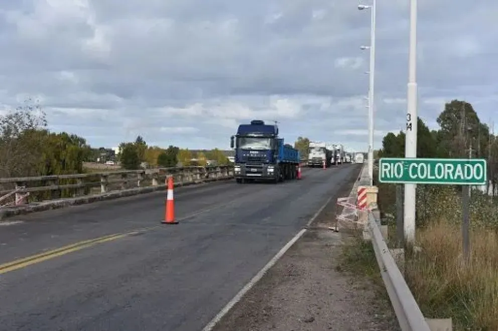 El cuerpo fue hallado este jueves en el kilómetro 923 de la Ruta Nacional 22, en proximidades a Río Colorado. Foto: Archivo 7 en Punto