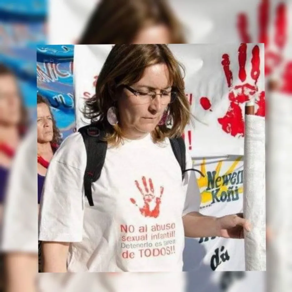 Castro ha acompañado y apoyado a las familias de víctimas de femicidio o grooming en la zona. Foto: gentileza.