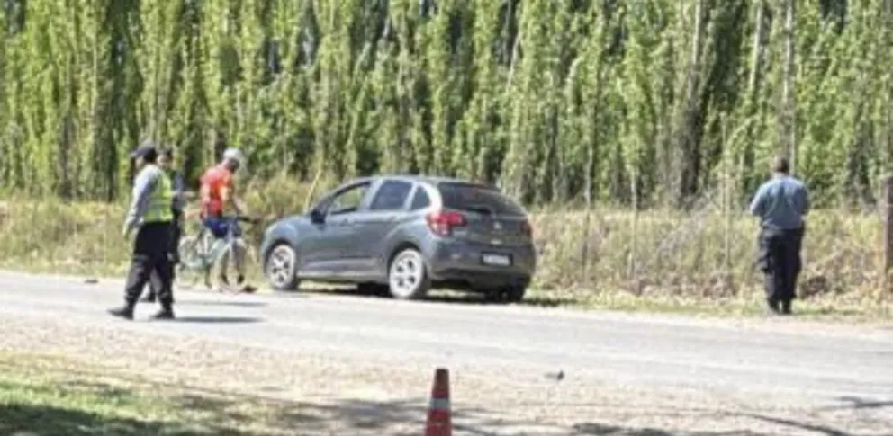 En esa zona tránsito vehicular convive a diario con deportistas. Foto: gentileza AN Allen