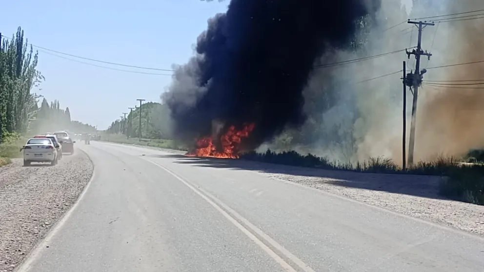 Generó demoras hasta que se retiró el vehículo siniestrado.Foto: gentileza
