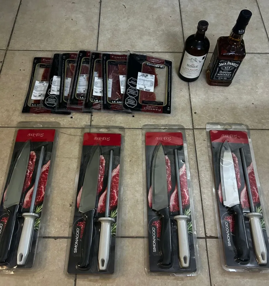 Desde el supermercado realizaron la denuncia. Foto gentileza Policia de Rio Negro