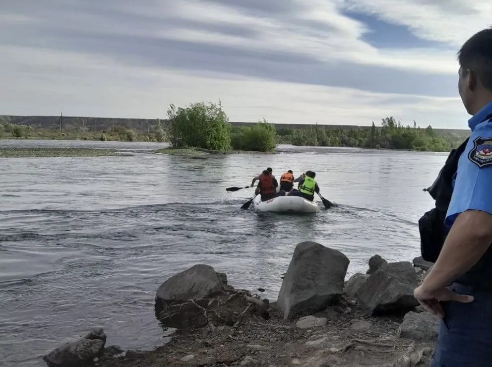 Esa zona del río no está habilitada para actividades recreativas. Foto: gentileza