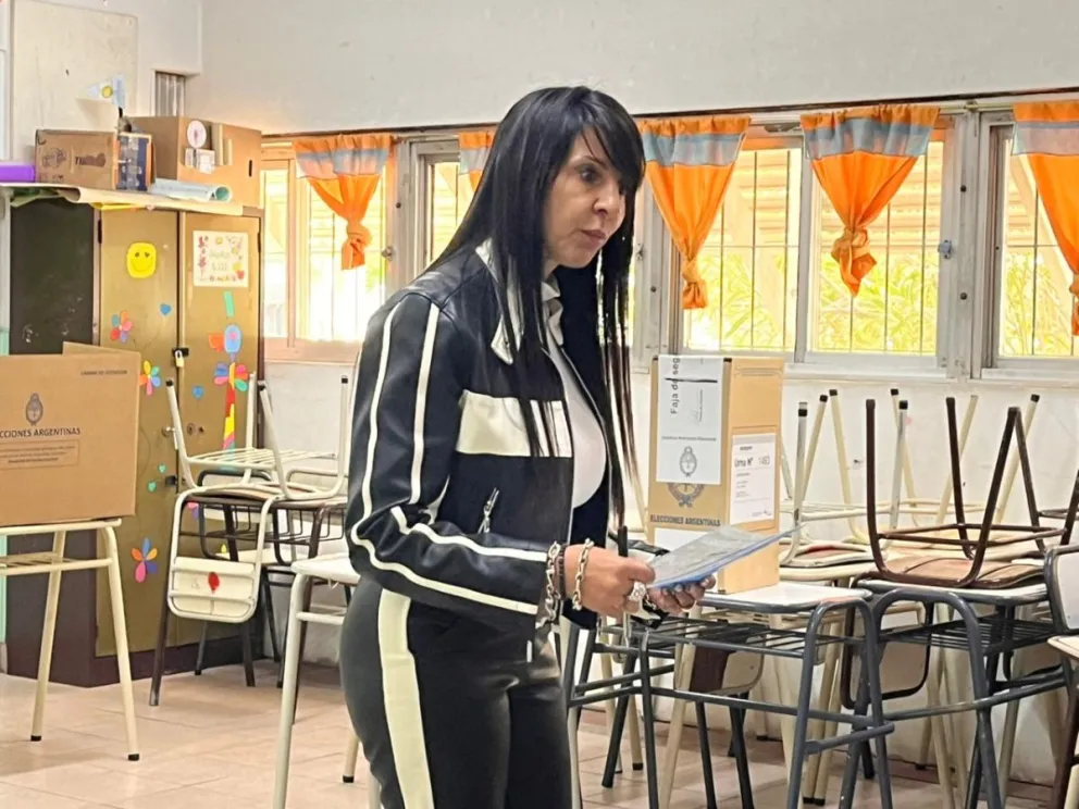 La diputada nacional Villaverde defendió la gestión del presidente y destacó el impacto que tiene en Río Negro. Foto: Cipo360.