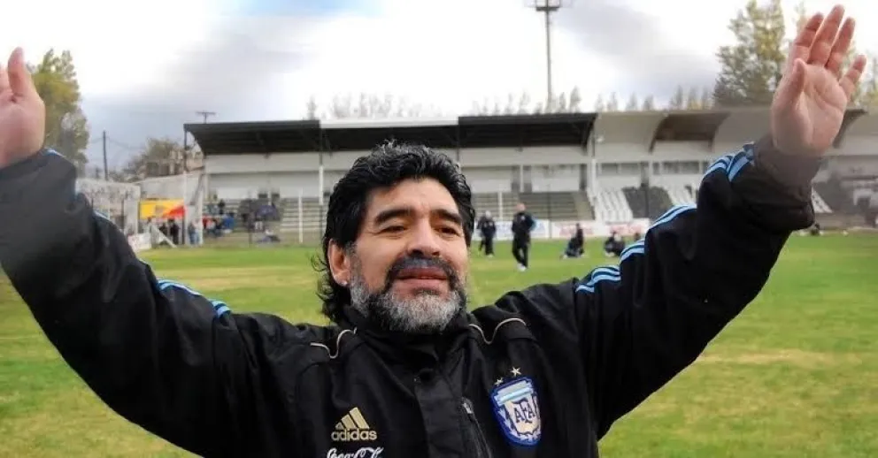 “Fue algo espontáneo. No estaba previsto que entrenaran ahí”. Foto: gentileza 