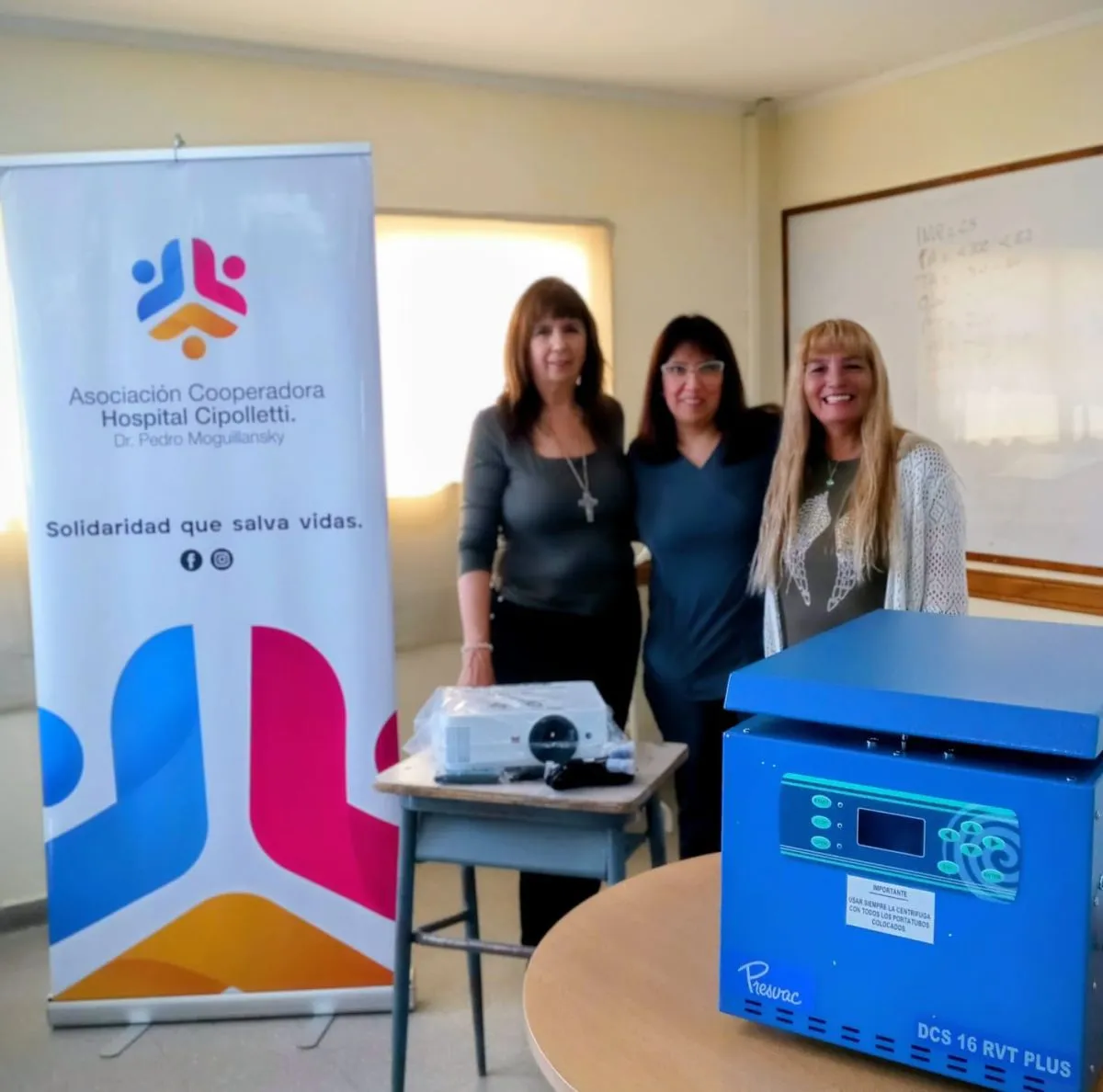 Cristina Pardo presidenta de la cooperadora del Hospital de Cipolletti