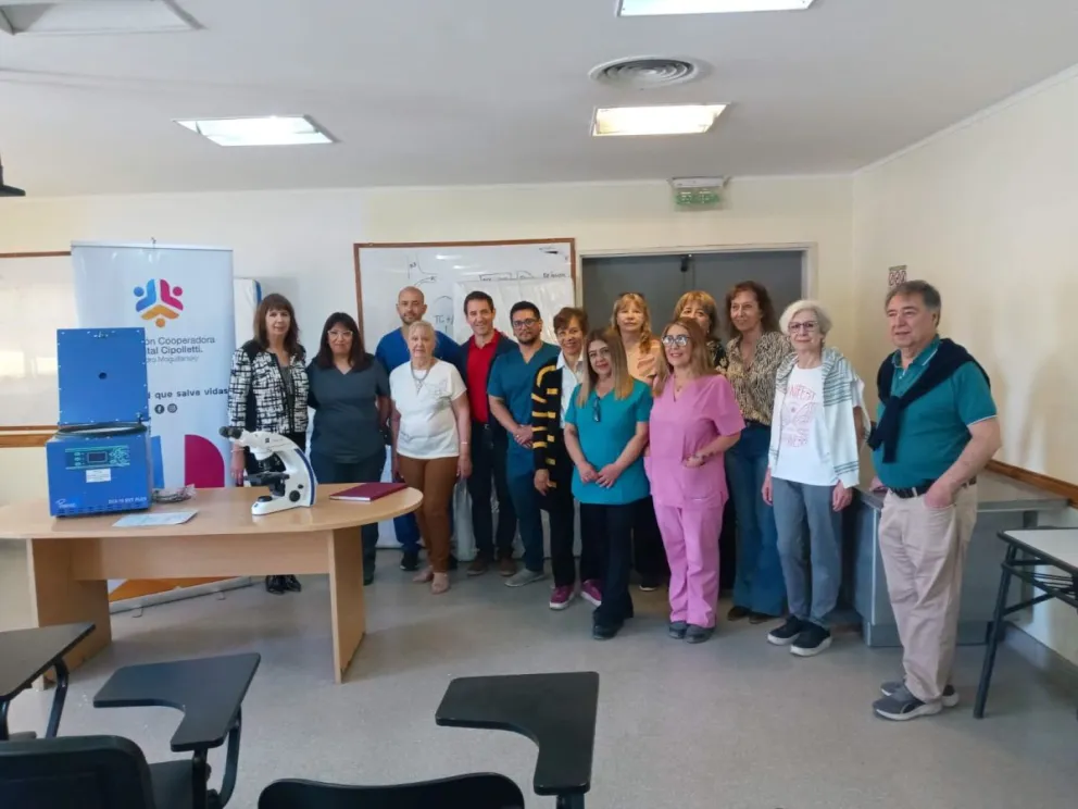 on fondos de la Misa Criolla, el Hospital Moguillansky sumó equipamiento e insumos médicos. Foto gentileza
