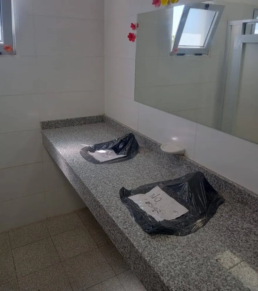 Además el Jardín de Las Perlas ha sufrido hechos de inseguridad. (Foto ATE)