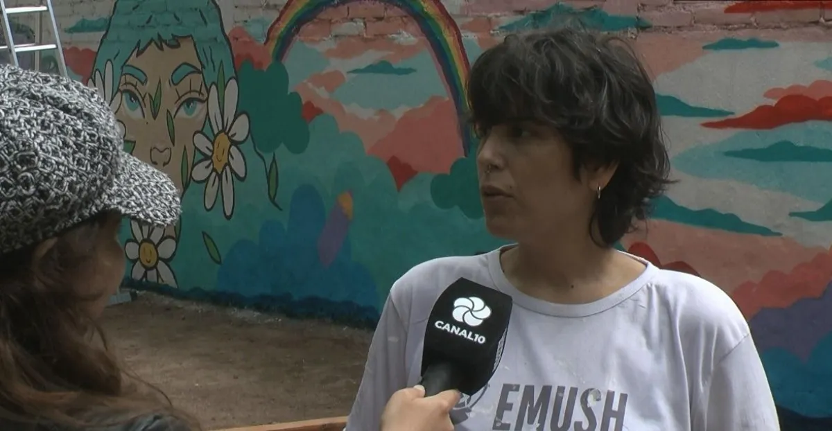 Anahi Tiscornia artista Plastica de Fiske Menuco