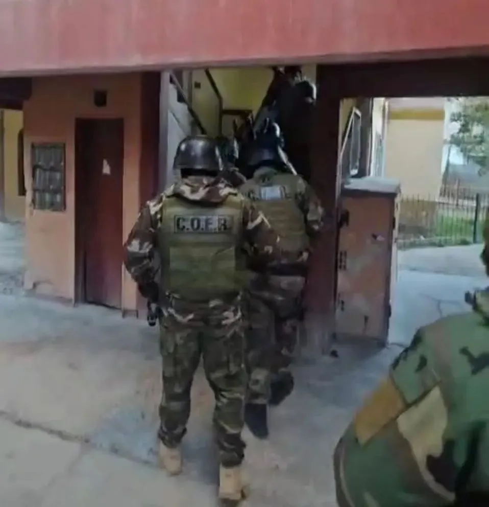 Los allanamientos se realizaron en Cipolletti, Roca, Villa Regina y Chichinales. Foto: gentileza.