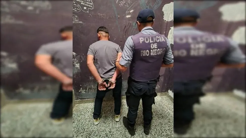 El dueño de casa retuvo al intruso hasta la llegada de policías de la Comisaría 16. Foto: gentileza