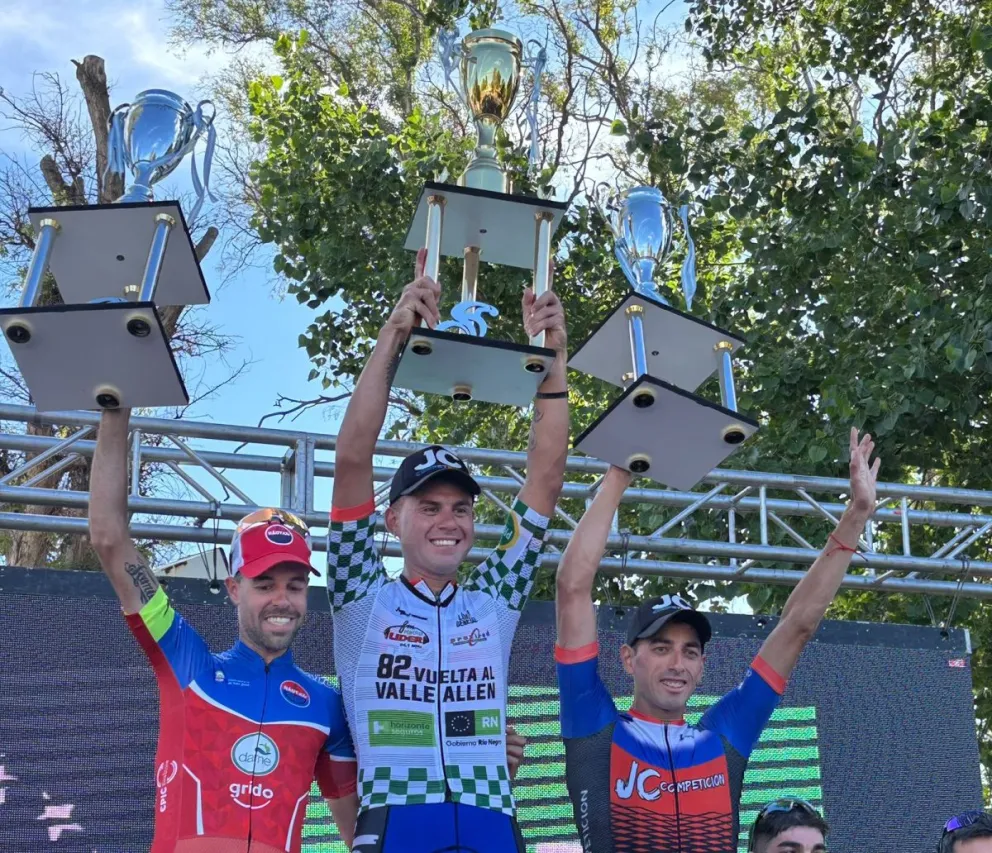 El gran premio de la vuelta al valle se queda en Allen. Foto: CIPO360