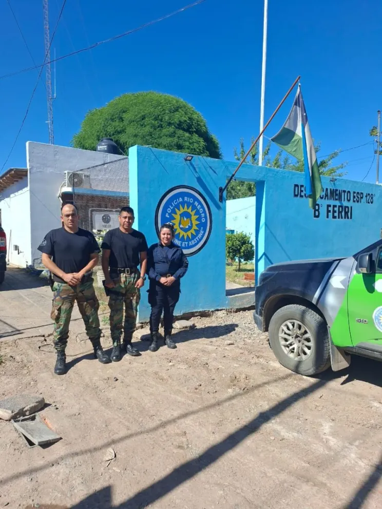 El personal del destacamento solicitó apoyo al COER. Foto gentileA