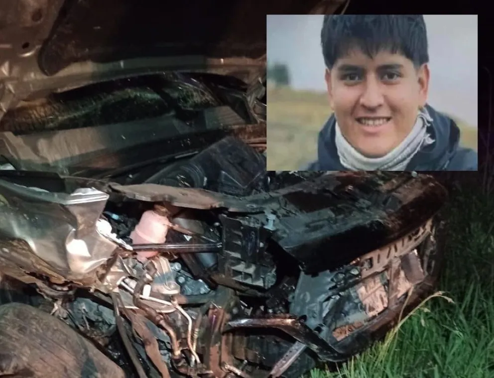 Según se informó, Aillapi sufrió heridas gravísimas y falleció en el acto. foto gentileza Centenario Digital