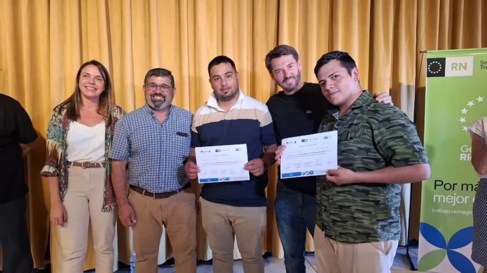 Gestión de Carnicerías, Electricidad Industrial y Gestor de Control Documental para Empresas Petroleras fueron las capacitaciones. Foto Daniela Luján 