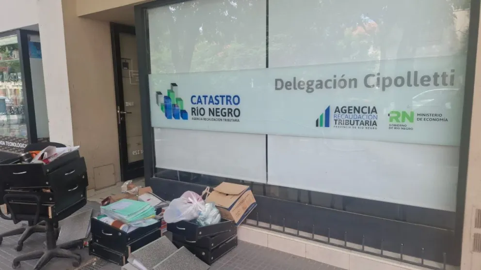 La Delegación de Catastro dejará su sede actual y comenzará a funcionar en un nuevo edificio ubicado en la intersección de Villegas e Yrigoyen. Foto Daniela Luján