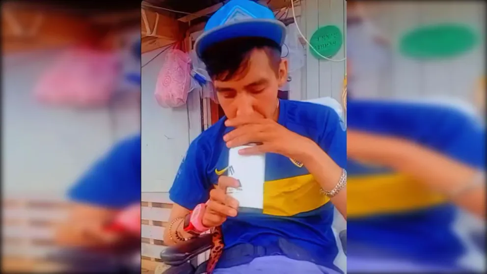 Luego del alta médica, Diego se fue nuevamente con la mamá. Foto: gentileza VT.