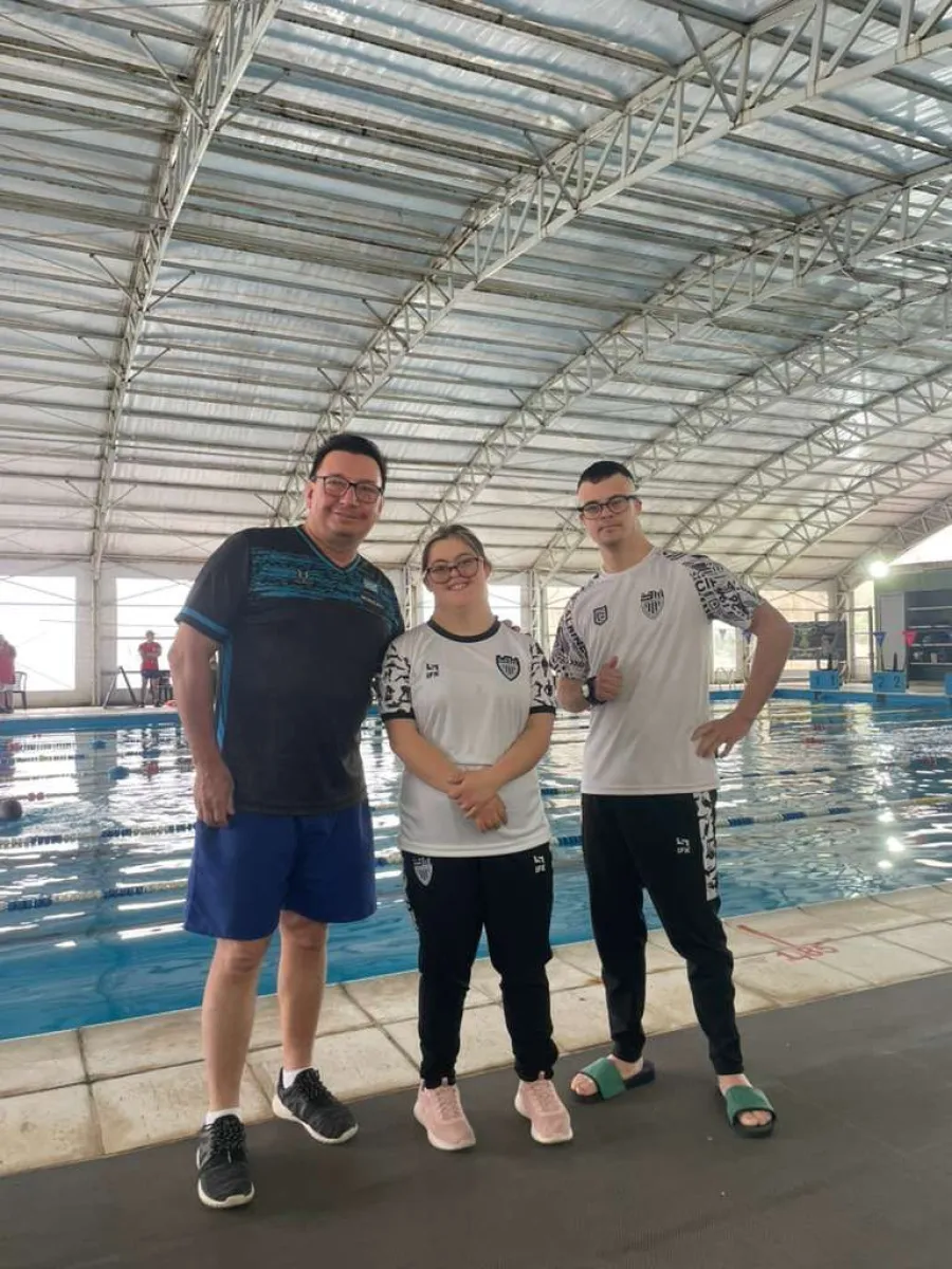 Amparo y Ernesto compiten desde muy chicos y hoy ya sue&ntilde;an con competencias mundiales. Foto gentileza