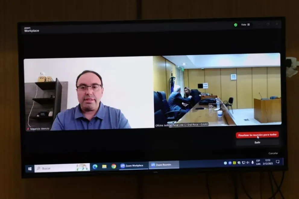 Este mediodía el juez Emilio Stadler declaró culpable al anestesiólogo Mauricio Atencio Krausse por homicidio culposo. Foto: Tania Domenicucci-ANR