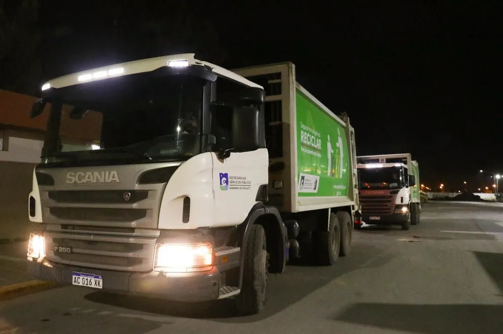 El municipio organizó el funcionamiento de la recolección durante el fin de semana largo. Foto: Prensa Municipalidad.