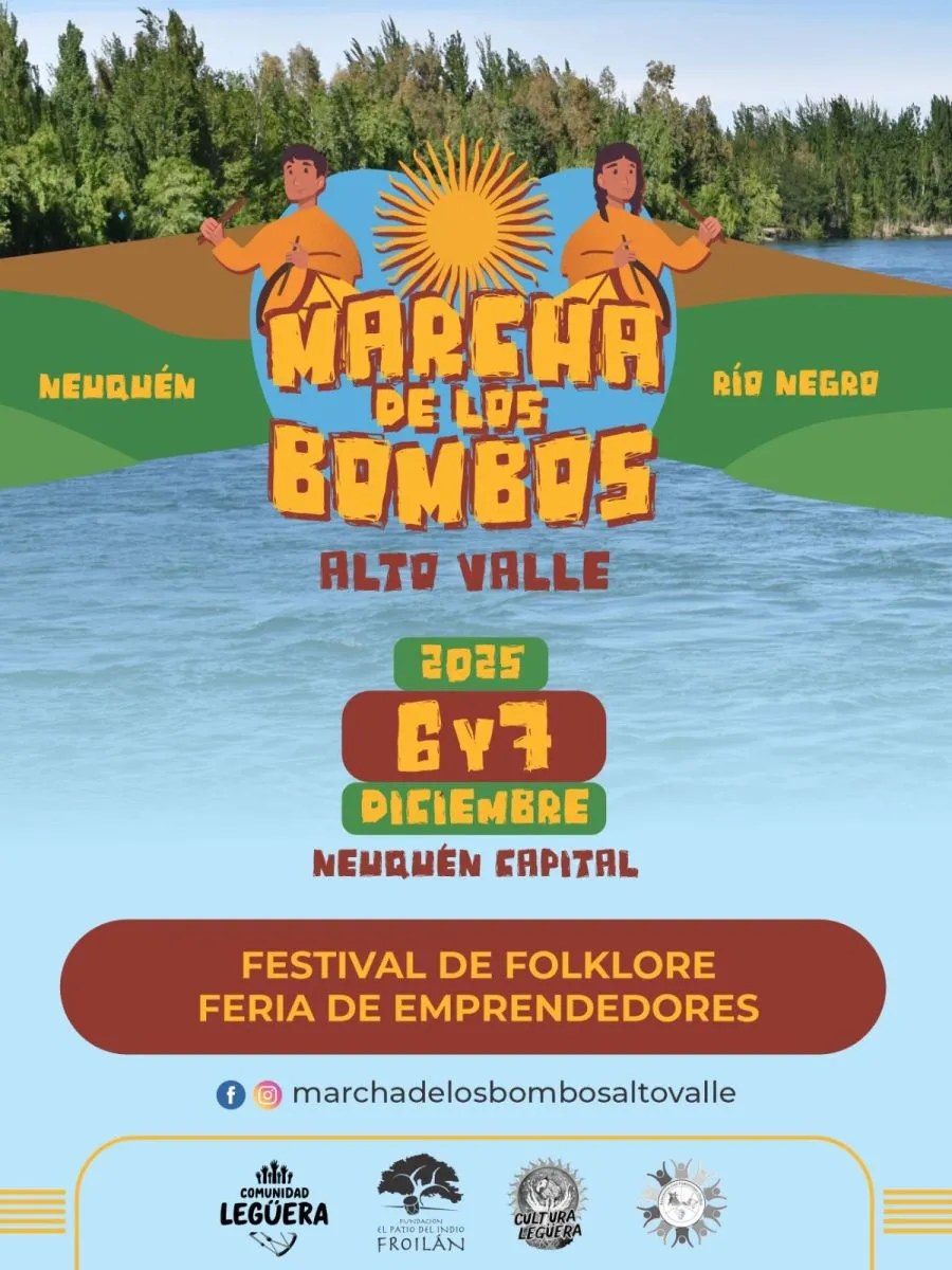 marcha de los bombos neuquen