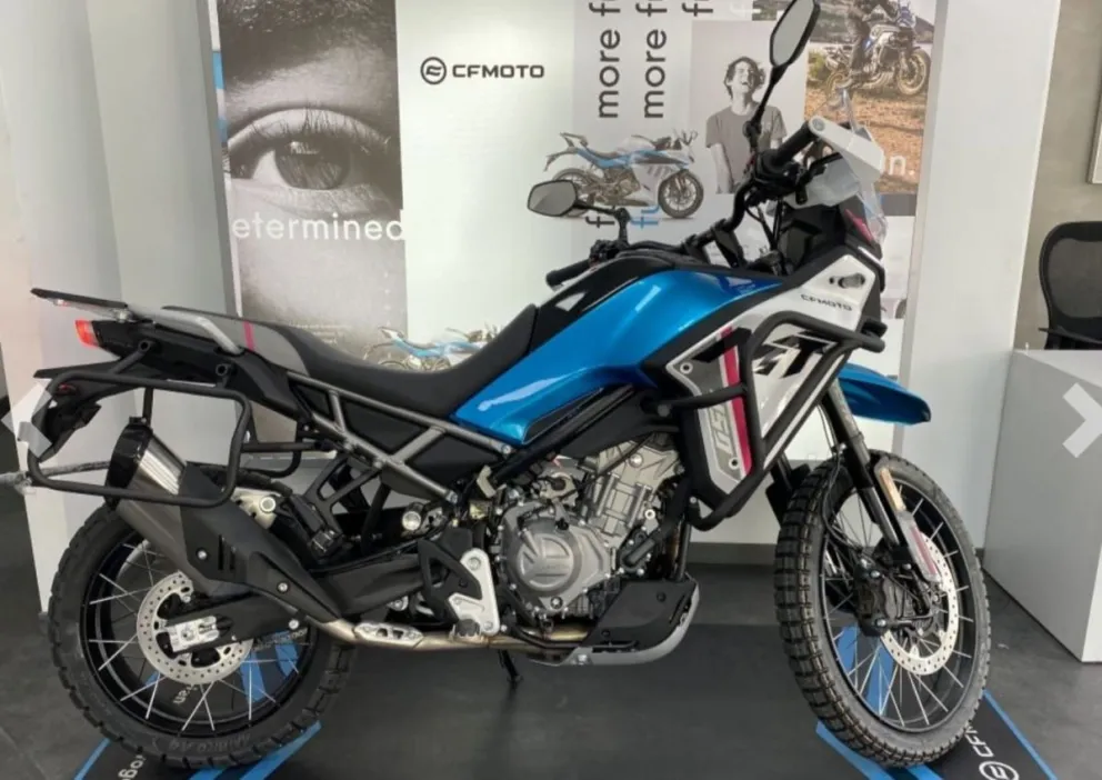 Una moto similar a la de la foto fue hurtada en la zona de chacras de Fernández Oro. Foto: archivo.