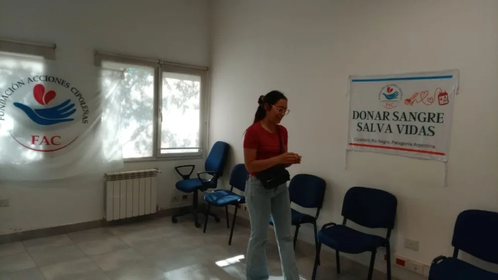 La colecta de sangre se realiza en las instalaciones del IPPV en calle Arenales y Naciones Unidas. Foto gentileza