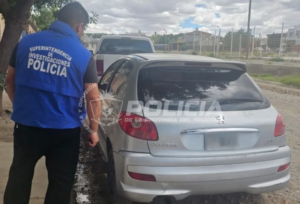 El 307 fue secuestrado y trasladado a un depósito judicial. Foto: Policía de Neuquén.