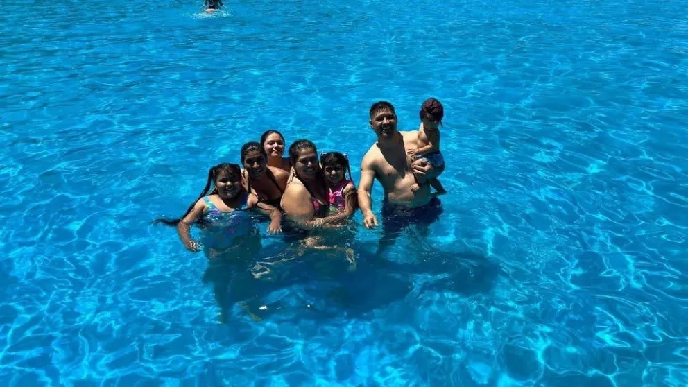 El natatorio cuenta con piletas para adultos y niños. Foto: gentileza