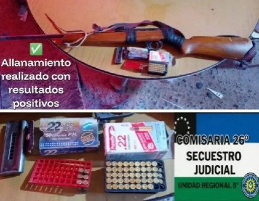 En el lugar trabajó además personal del Gabinete de Criminalística. Foto gentileza