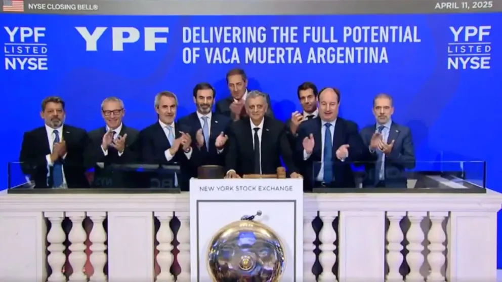 En abril pasado YPF presentó su plan de inversiones en la bolsa de New York.
