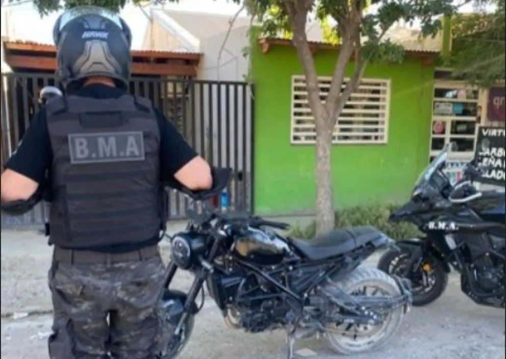 La moto había sido robada en Neuquén capital.
