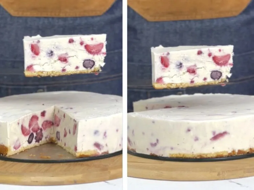 Un postre perfecto para la cena de fin de año.