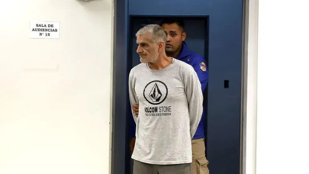 Roberto Daniel Sánchez está imputado por homicidio triplemente calificado y continuará en prisión hasta el juicio. Foto: gentileza.