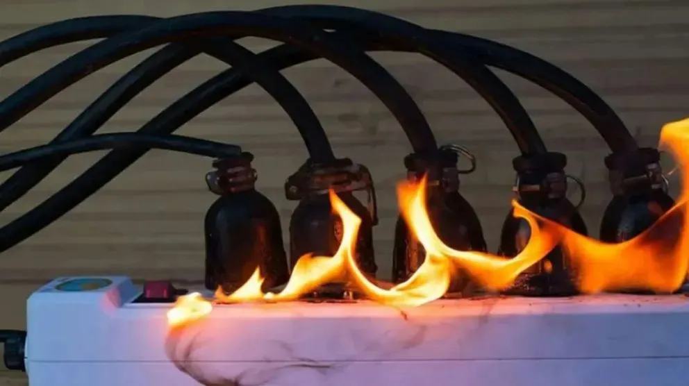 Las zapatillas eléctricas son la segunda causa de incendios en casas.