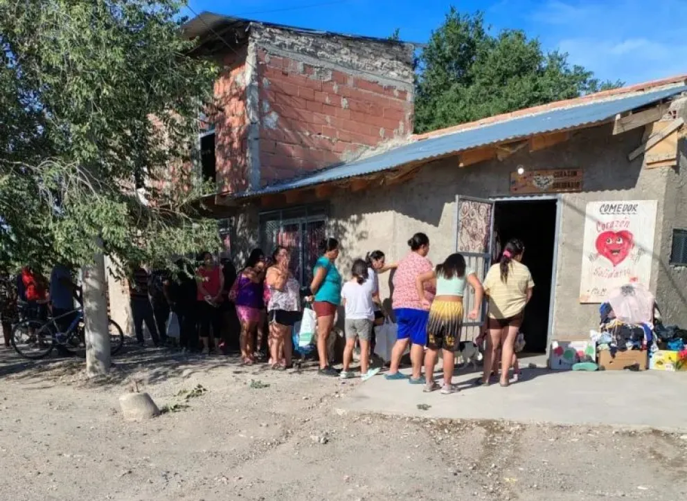 El merendero busca sostener la provisión de viandas de más de 100 familias. (Foto: Gentileza)
