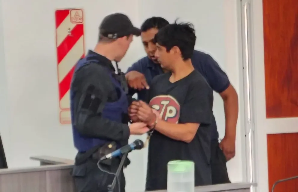 Morales fue capturado el miércoles, luego de un mes de permanecer prófugo de la justicia. Está imputado de "homicidio simple". Foto: Cipo360.