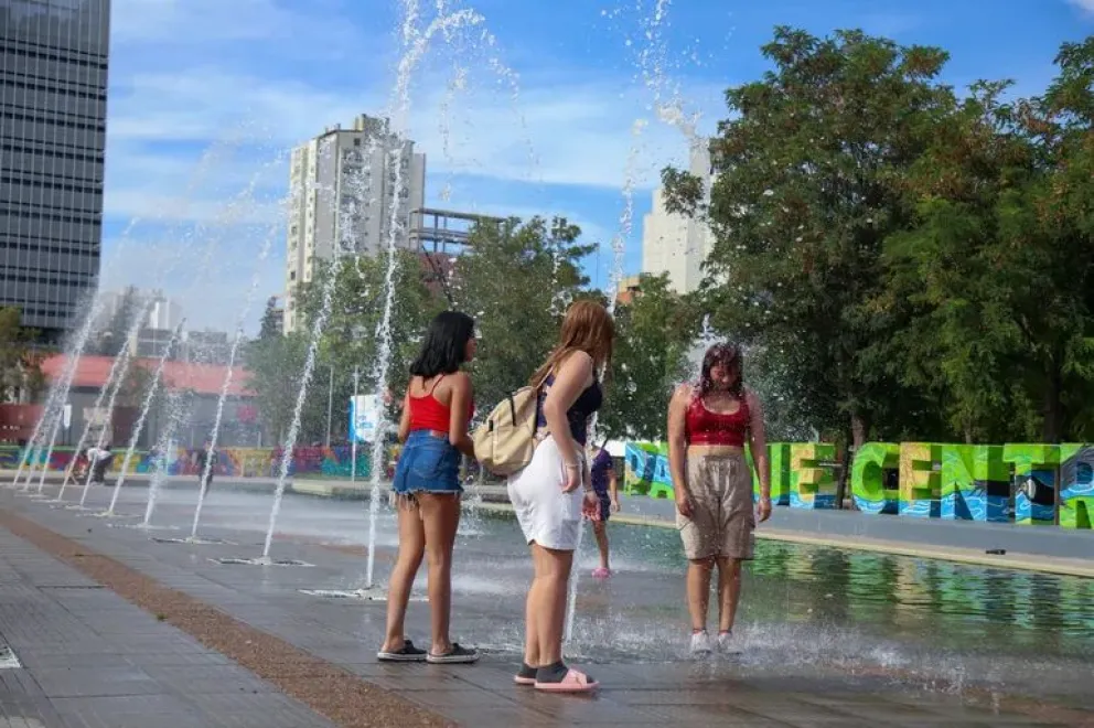 Recién el lunes llegaría un leve descenso. Foto gentileza