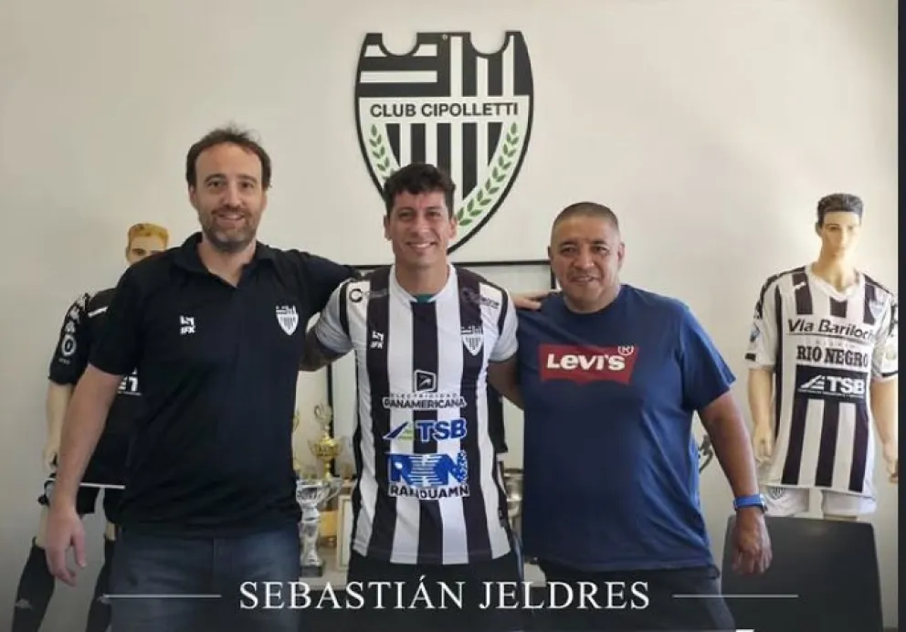 Uno que ya puso la firma: Sebastián Jeldres jugó en Deportivo Rincón, Villa Mitre y Deportivo Madryn. Foto: Prensa Club Cipolletti

