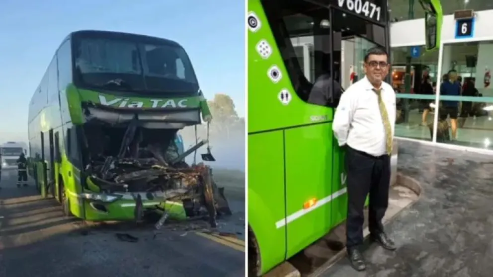 Falleció tras chocar de atrás a un camión Scania 420 de la empresa Cruz del Sur. (Foto gentileza)