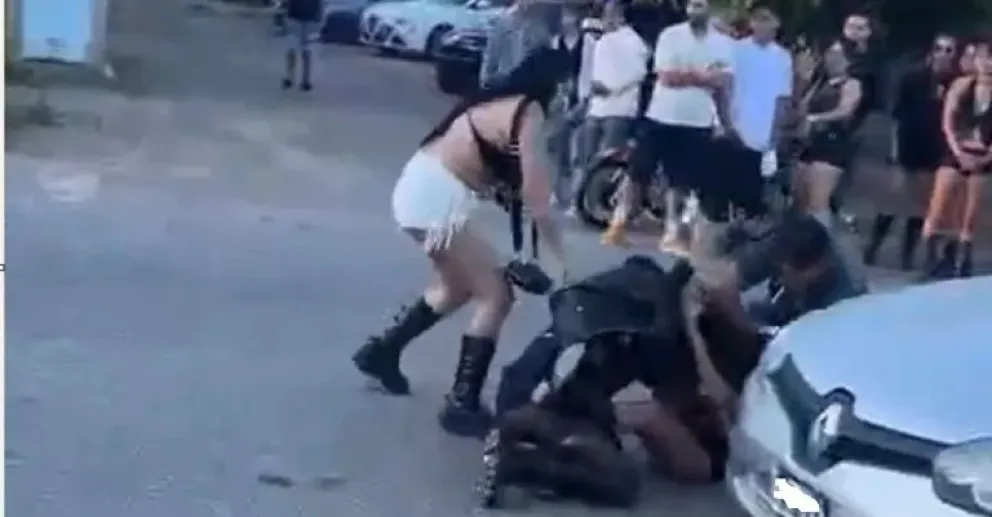 Parte de la agresión quedó registrada en un video que ya forma parte de la denuncia. Foto: gentileza lector ANR