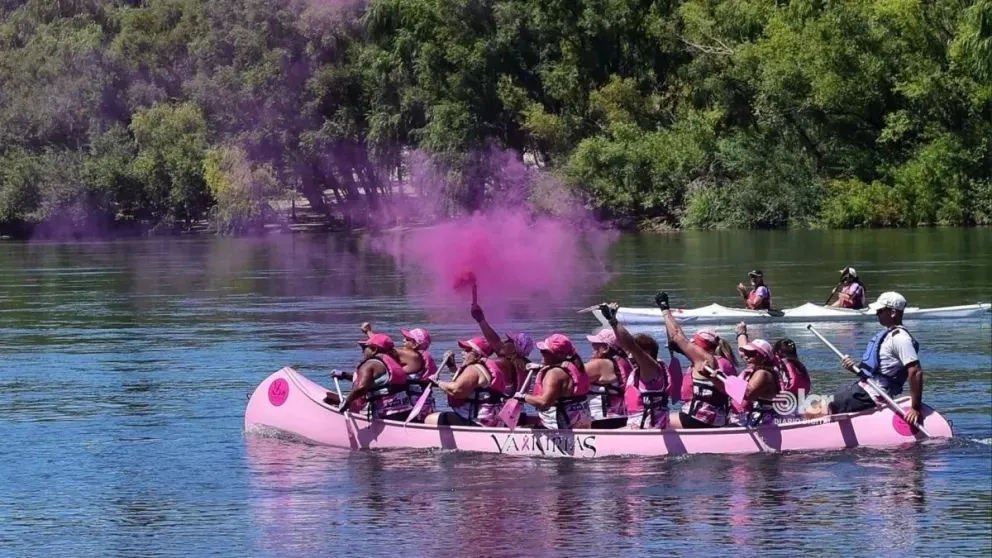 La tercera bajada fue un éxito y convocó a más de 300 personas. Fotos: Celeste Cerezuela- LCR