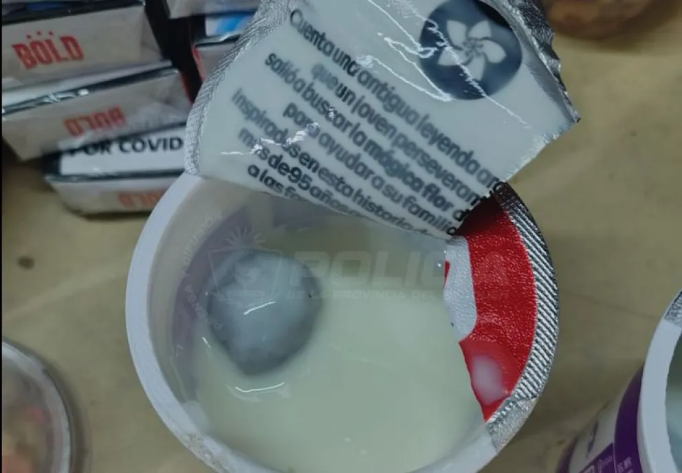 La maniobra fue descubierta por el personal del Servicio Penitenciario. Foto: Policía de Neuquén.