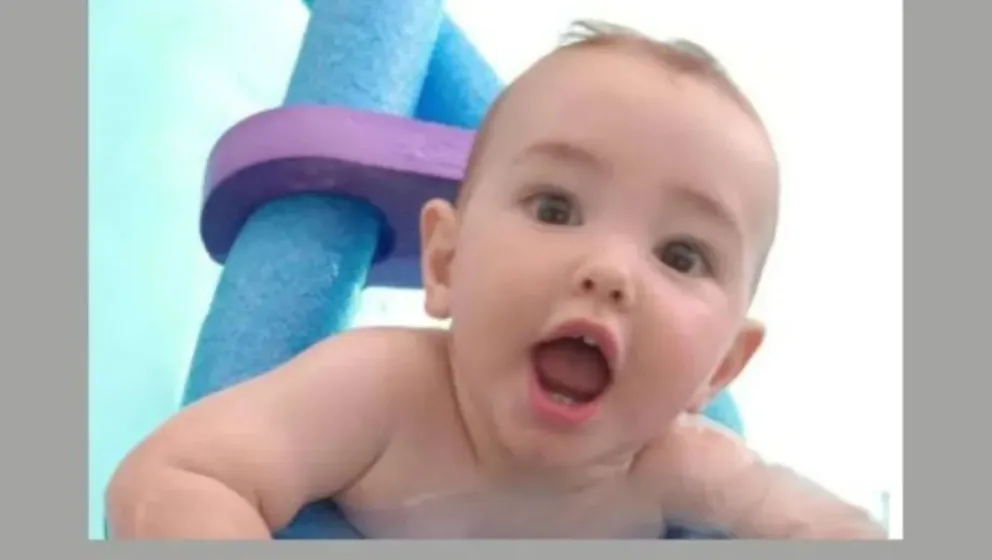 La alerta Nati fue publicada este jueves por la tarde, se sabe que el bebé desapareció junto a su mamá. Foto Policía Neuquén