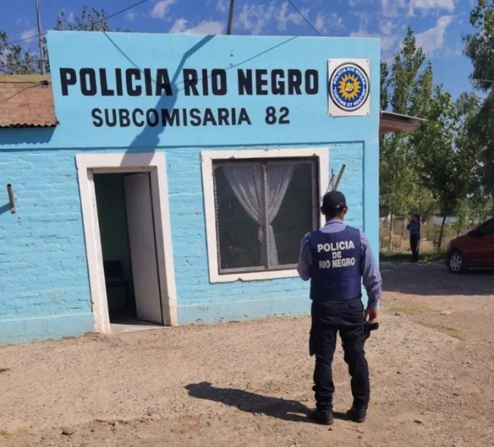 En el violento hecho intervino personal policia de la subcomisaría de Balsa Las Perlas. Foto gentileza 