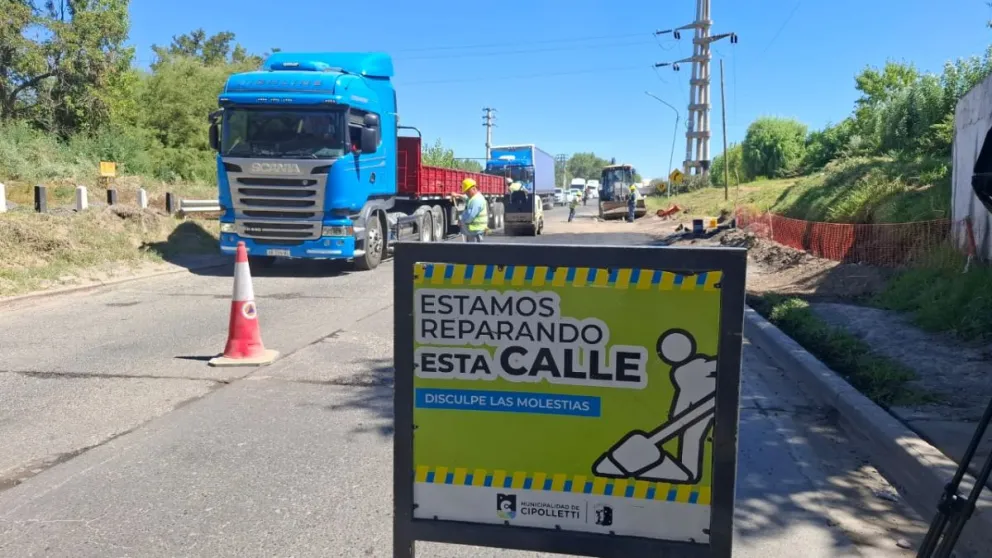 Las obras comenzaron este lunes en la zona de la ruta 151. Foto Cipo360