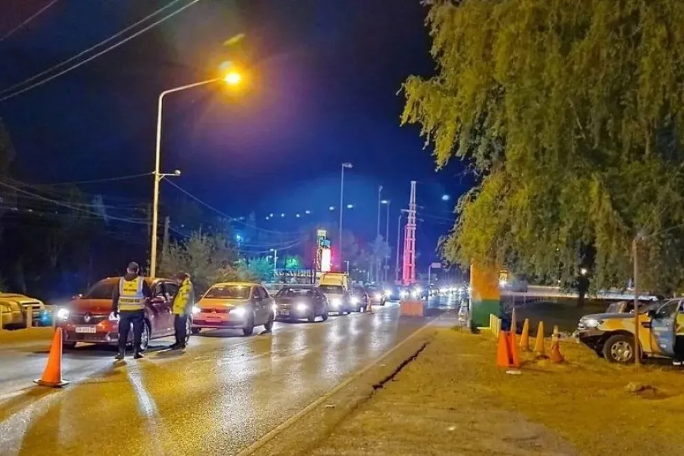 Los controles de tránsito se efectuaron en puntos estratégicos de las rutas 22, 151, 65 y 70. Foto: archivo.