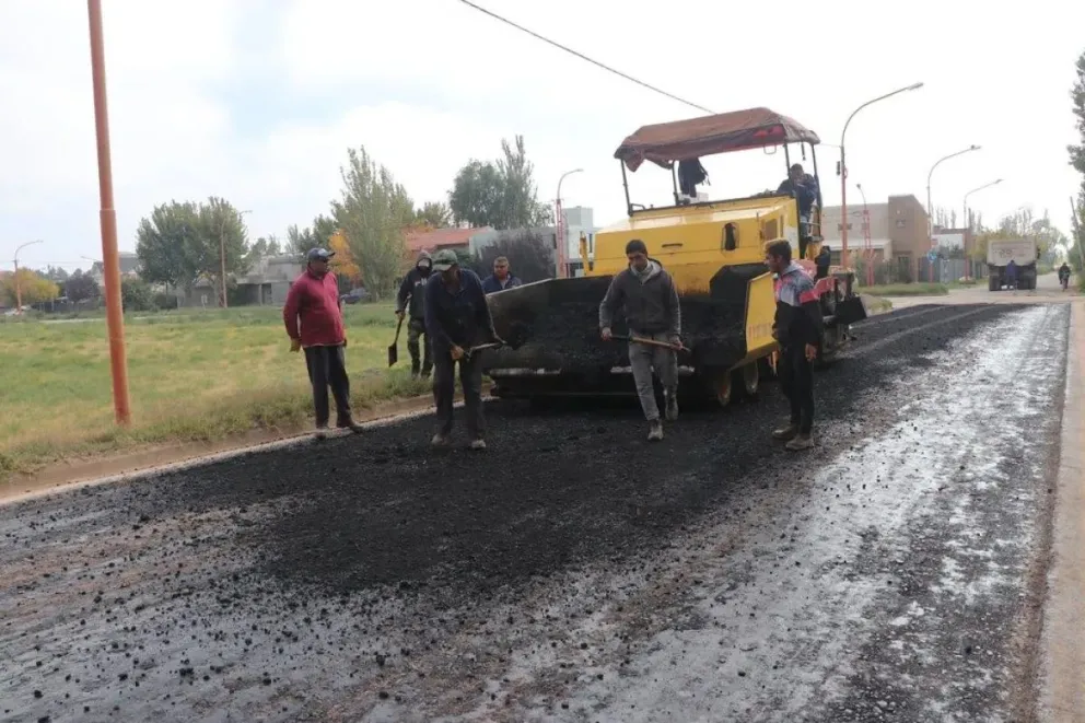 Avanzan las obras viales: rotondas, ciclovías y bacheo en puntos críticos. Foto archivo