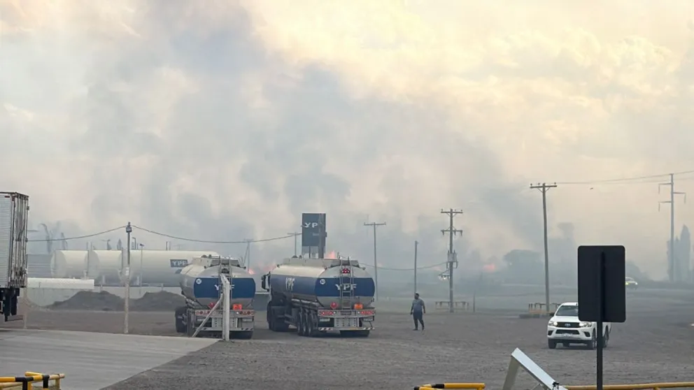 No se dispuso el corte total de la ruta. Foto gentileza